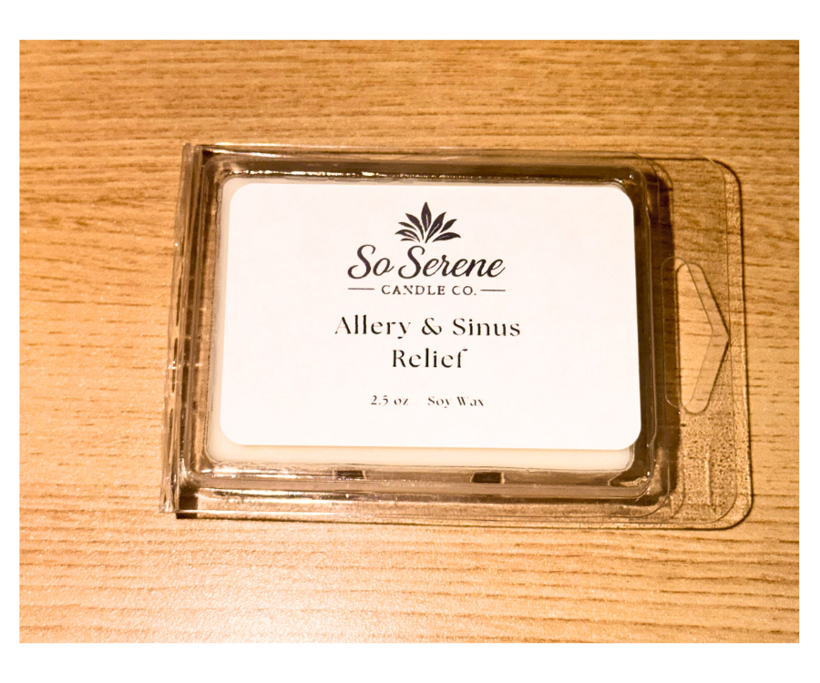 Allergy & Sinus Relief – 2.5 oz Wax Melt