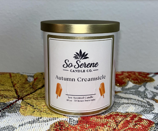 Autumn Creamsickle – 10 oz Candle
