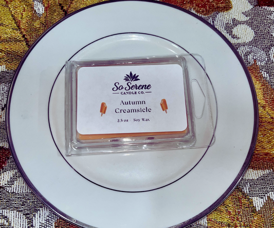 Autumn Creamsickle – 2.5 oz Wax Melt
