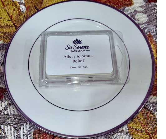 Allergy & Sinus Relief – 2.5 oz Wax Melt