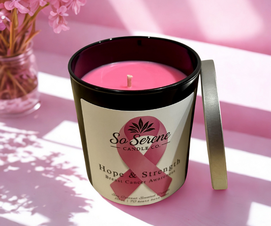 Breast Cancer Awareness Candle – 10 oz