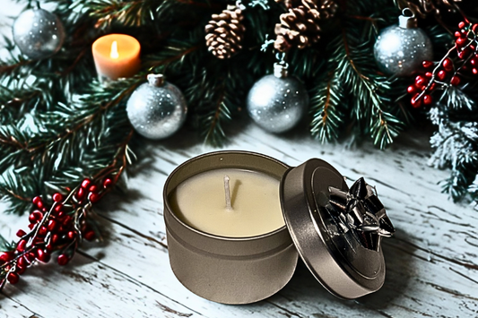 Strawberry & Cream – 4 oz Candle Tin