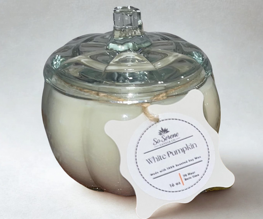 White Pumpkin & White Amber – 16 oz Candle